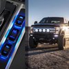Nilight Rock On Rocker Switch Led Light Bar Switch 5 Pin Laser On Off SPST switches 20A/12V 10A/24V Switch Blue with Jumper Wires Set for Cars Trucks Boats ATVs UTVs RVs, 2 Years Warranty