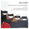 Kewucn 2 PCS Car Seat Belt Buckle Holder, Silicone Auto Seatbelt Buckle Booster, Easy Access Seat Belt Buckle Guard Cover for Kids, Universal Safety Seat Accessories for Most Cars (Red)