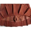 TONCHENGSD Women's High Waist Pleated Mini Skirt Skater Tennis Skirt (Coffee, XS)