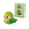 BOROLA Micro Parrot Building Sets Cute Bird Parrot-Themed Mini Blocks Collection Vibrant Creativity Toy for Kids Fun Building Toys(Green Goldcrest Parrot Blocks)