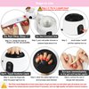 Steam Remover Steam Nail Polish Remover Machine Gel Nail Steamer, Remove Nail Gel Polish Safely without Damaging Nail Bed, Pink