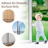 Sliding Glass Door Lock Security - Child Safety Locks for Patio Slide Doors, Child Proof Window Lock Double Guard Kids Pets Safe, Slider Door Latch Stop Bar Easy Installation Without Drilling, 2 Pack