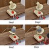 Buwico Yarn Ball Winder Manual Yarn Spinner Roller Wool String Fiber Ball Winder Yarn Ball Weaving Holder