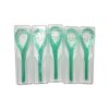 EasyHonor Dental Floss Threaders for Braces, Bridges, and Implants,Green, 210 Count (6 Pack)