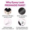 Eyesy Lash 500 Promade Fans | 5D 0.07 Size 13mm Curl D | Eyesy Eyelash Extension Premade Lashes Volume Lash Extensions Pro Made Fans Eyelash Extensions Pestanas Pelo A Pelo False Eyelashes