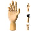 SIS Wood Art Mannequin Hand Model Statue,Sketching,Painting and More Pen Holder/Phone Holder-(Female Hand) 10 inch (Right,10 inch)