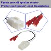 4 Pack 72-6514 Speaker Wire Harness Adapter Plug Compatible with Jeep Wrangler Chrysler Town & Country Speaker Harness Adapter Dodge Dakota Front Rear Door Speaker Wiring Harness Adapter (4)