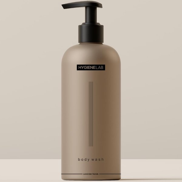 HygieneLab Body Wash: EWG Verified, Ultra Hydrating, Lavender Sands, Sulfate Free, Paraben Free, Phthalates Free, Best Body Wash for Men, Mens Natural Body Wash 10 oz