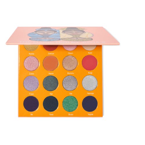 Juvia's Place Bright and Bold Reds Eyeshadow Palette - Professional Eye Makeup, Pigmented Eyeshadow Palette, Makeup Palette for Eye Color & Shine, Pressed Eyeshadow Cosmetics, Shades of 16