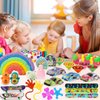 soi-meme 60 Pcs Party Favors Carnival Treasure Box Toys Classroom Prizes Small Mini Bulk Gifts Toys Pinata Easter Basket Stuffers for Kids Boys Girls , Goodie Bags Fillers for Kids Birthday Party