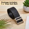 Vinyl Gait Belt Transfer Belt for 60 Inch Assist Device Gait Belt Safety Occupational Physical Therapy Gate Belt with Metal Buckle Handles for Elderly Pediatric Caregiver Nurse Therapist