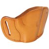 Bulldog Cases Tan Molded Leather Belt Slide Holster (Small)