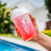 G Fuel Blacked Out Shaker Bottle, Drink Mixer for Pre Workout, Protein Shake, Smoothie Mix, Meal Replacement Shakes, Energy Powder and More, Blender Cup, Portable Safe, BPA Free Plastic - 16 oz