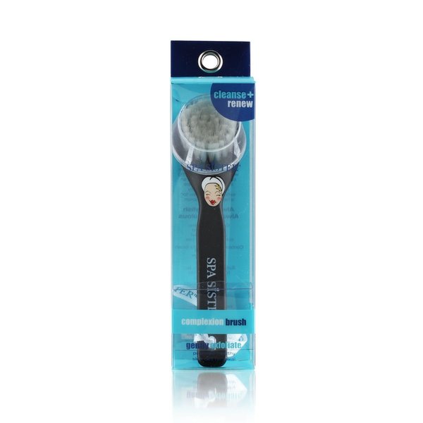 Bath Accessories Soft Complexion Brush, Black