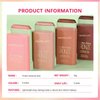 3 PCS Contour Stick, Cream Highlighter & Bronzer & Blush Shades, Multi-Use Makeup Tinted Solid Moisturizer Stick for Cheeks, Waterproof Natural Face Makeup Contouring