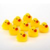 SAVITA 50pcs Rubber Ducky Bath Toy for Kids, Float and Squeak Mini Small Yellow Ducks Bathtub Toys for Shower/Birthday/Party Supplies（3.5×3.5×3cm/1.4×1.4×1.2inch）