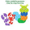 Skillmatics Wooden Puzzle - The Clever Caterpillar, 26 Pieces, 2 Puzzles in 1, Learn Letters & Numbers, Gifts for Boys & Girls Ages 3, 4, 5, 6, 7