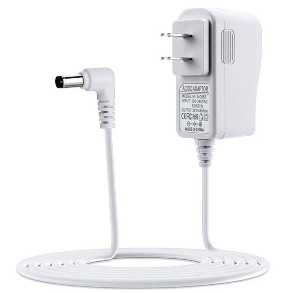ZZS 24V Diffuser Power Cord Compatible for TaoTronics,InnoGear,URPOWER,Pure Daily Care Aromatherapy Diffusers 150ml 200ml 300ml 400ml 500ml Essential Oil Humidifiers Replacement Adapter