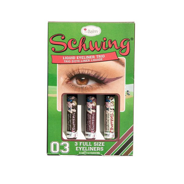 theBalm Schwing® Trio Holiday Edition - Liquid Eyeliner Trio, 1.53 fl. oz.