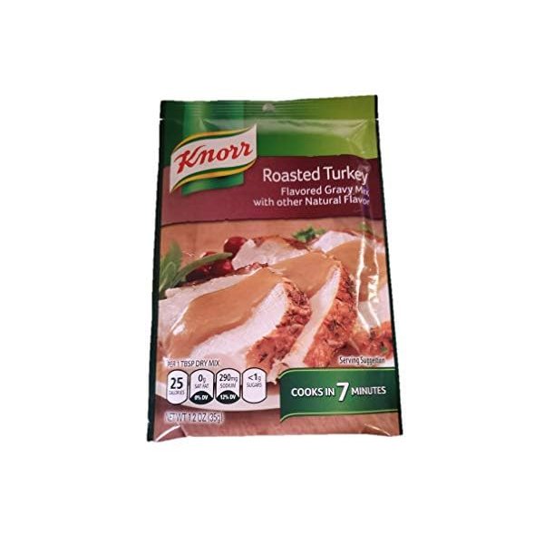 Knorr - Roasted Turkey Gravy Mix (Pack of 6)