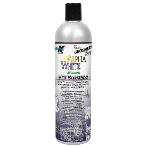 Groomer's Edge Alpha White Pet Shampoo, 16 oz