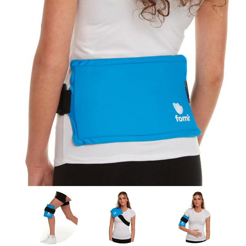 Premium Hot Cold Solid Gel Ice Pack by FOMI Care | Cool Compress for ...