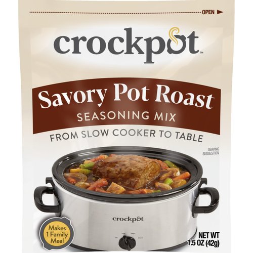Crock-Pot Savory Pot Roast Seasoning Mix, 1.5 Ounce (Pack of 12)