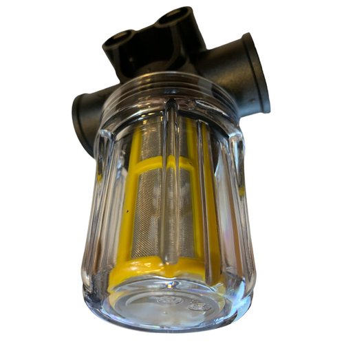 Sellerocity Pressure Washer & General Use Water Filter with Stainless Steel Mesh Element, Filters Debris On Low Pressure Side Of Pump or Water Source, 3/4 Inch NPT Size Female Threaded