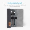 Anker Cable, PowerLine+ USB-C to USB 3.0 cable, High Durability Type C Braided Charging Cable for Galaxy S10, S9, Sony XZ (3FT,Grey)