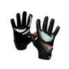 Taqcha Youth Villain Football Gloves - Tacky Grip Skin Tight Youth Football Gloves - Pro Elite Super Sticky Receiver Football Gloves - Youth Sizes (Youth M - L)