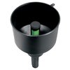 Mr. Funnel 3.5 Gallons Per Minute Fuel Filter - Removes Water, Dirt and Debris from Fuel, Compatible with ATV, Black, Industrial Grade Conductive Polypropylene