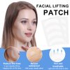 Face Lifting Tapes, 60pcs Face Lift Stickers Ultra-thin Invisible Face Tapes for Instant Face Lifting, Hiding Facial Neck Wrinkles V-face Tightening Lifting Saggy Skin (Crescent Shape Face Tapes)