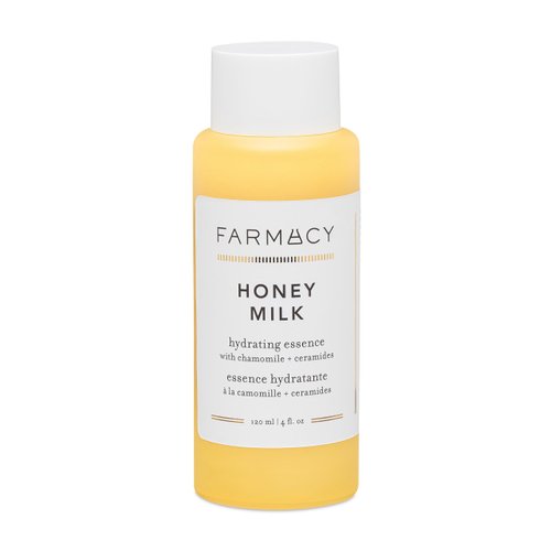 Farmacy Honey Milk Hydrating Essence with Ceramides - Face Primer Replenishes Moisture Barrier, Smooths Wrinkles & Boosts Elasticity