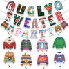 Christmas Ugly Sweater Party Decorations - Include Hanging Banner Hanging Swirl Ugly Sweater Christmas Party Supplies for Christmas Holiday Xmas Tacky Sweater Party