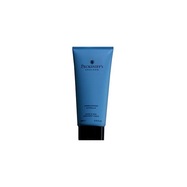 Pecksniffs Hand & Nail Treatment Cream 6.76 Fl.Oz. From England (Sandalwood and Vanilla)