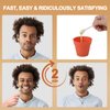 120g Long-Lasting Nose Hair Waxing Kit with 48 Applicators | Painless and Easy Mustache Guard | CoFashion Nose Hair Remover for Men and Women
