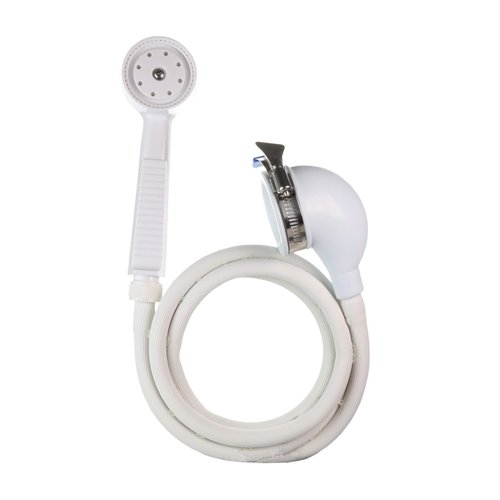 Danco 10086 VersaSpray Portable Hand Held Shower Head Sprayer Fits Bathtubs Without Diverter, 1 Pack, White