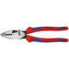 Knipex 09 12 240 9.5-Inch Ultra-High Leverage Lineman's Pliers with Fish Tape Puller and Crimper
