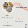 Muji's Shea Essentials Cocoa Lip Balm, 15 grams, 1 Jar, 100% Natural, Hydrates Dry & Cracked Lips, Cocoa Butter Moisturizer