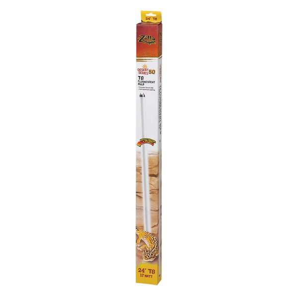 Zilla T8 Fluorescent Bulbs Desert Series 50, 17 Watts