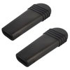 2PCS Replacement of Wheelchair Brake Handle, Brake Grip, Fit 0.55" *0.14" Flat Wheel Lock Grips, Wheelchair Brake Extenders, Replacement Brake Handle Tips, Wheelchair Rollators Walkers Accessories