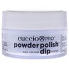 Cuccio Colour Powder Nail Polish - Lacquer For Manicure And Pedicure - Highly Pigmented Powder That Is Finely Milled - Durable Finish With A Flawless Rich Color - Peppermint Pastel Blue - 0.5 Oz