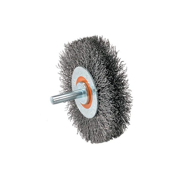Walter 13C175 Crimped Wire Mounted Brush – Stainless Steel for Surface Cleaning