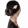 Leadigol Korean Hanfu Hairpins Fashion Headwear Simple Chinese Hair Fork Acetate New Headdress Flower Braided Hairpins Wood Hair Clip