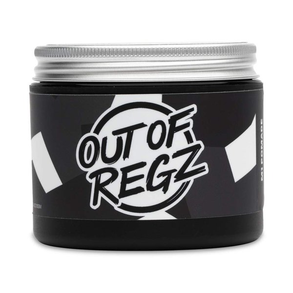 Out of Regz M1 Hair Pomade for Men - Light Hold Pomade, 4oz - Low Shine, Good Control & Clean Scent - Flexible Water Based Pomade