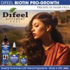 Difeel Pro-Growth Biotin Hair Mask 12 oz. with Biotin Hair Oil 7.1 oz. (2-Piece Set)