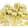 100 Plastic Pirate Gold Play Toy Coins Birthday Party Favors Pinata Money Coin