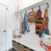 Decorative Coat Hooks For Wall Mount Set of 5 - Stylish and Sturdy Black Metal Double Hooks Are Perfect To Hang Your Jackets, Towels Or Hats - A Modern Addition To Any Farmhouse or Minimal Home Decor