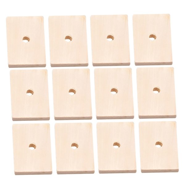 CIMAXIC 20 Pcs Bird Chewing Parrots Wooden Blocks for Chewing and Biting Ideal for Macaws and Cockatoos Bird Cage Accessories for Entertainment and Teething