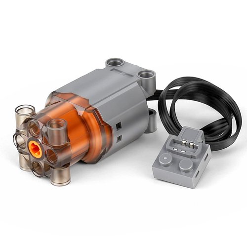 M0003 L Motor Power Function Motor for Electric Toy, Motorized Building Blocks Motor Kit, Compatible with Technology, Remote Controlled Building Set